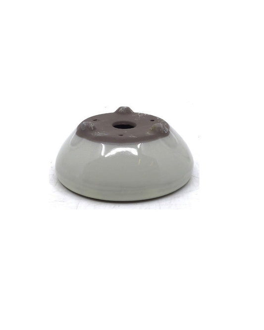 White round bonsai pot 16cm