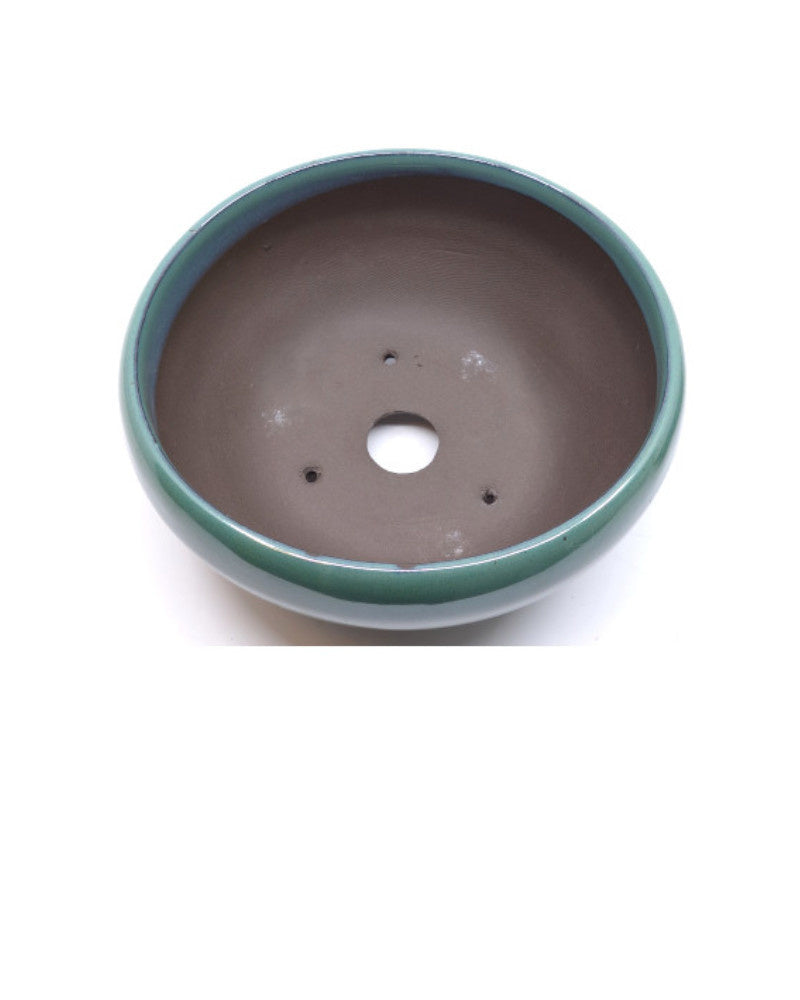 Bonsai pot groen rond 24cm
