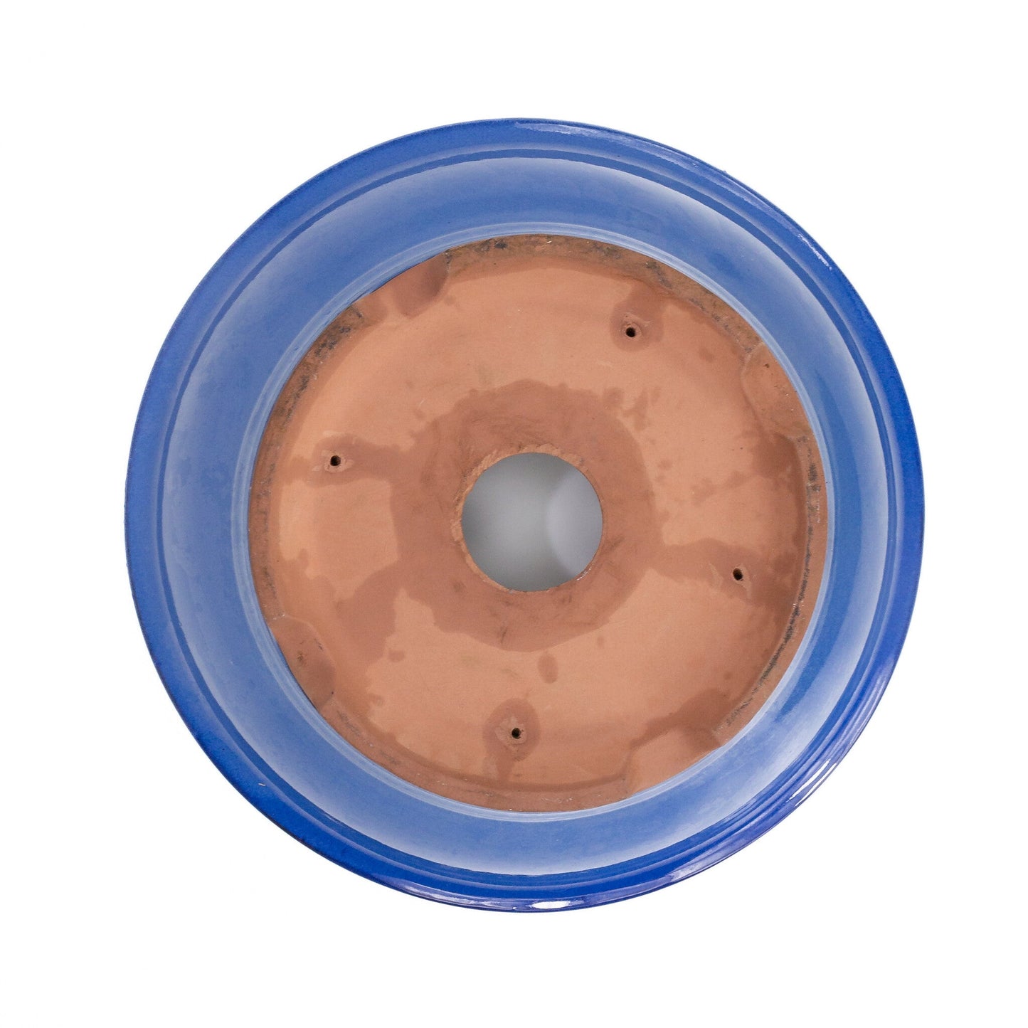 Bonsai pot blauw rond 36cm