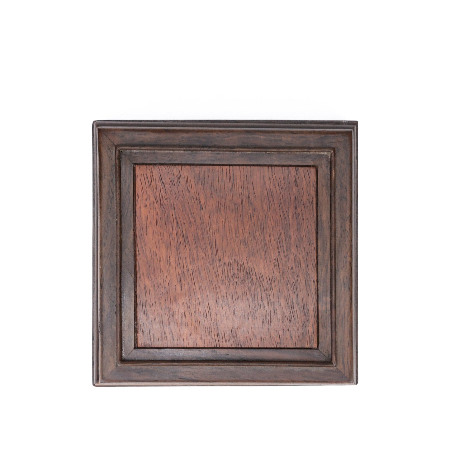 Shohin bonsai tafel vierkant hout 13.2cm