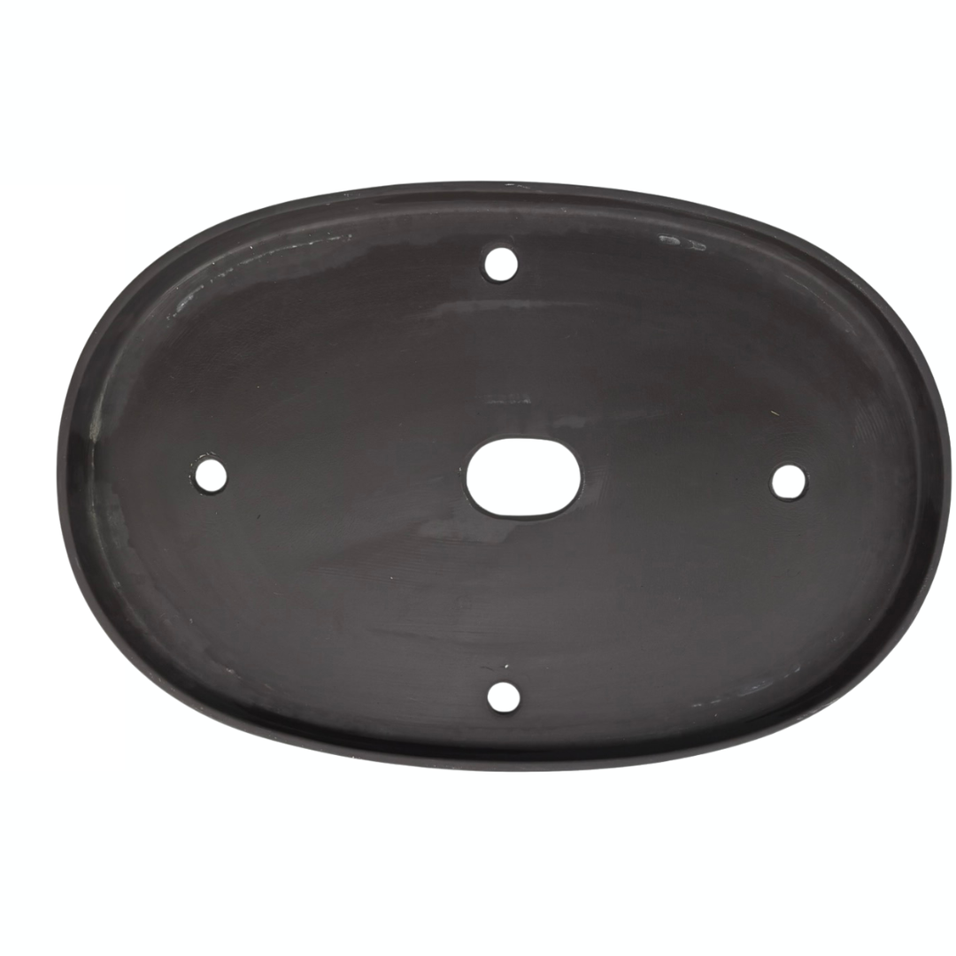 Bonsai pot - oval, unglazed (48cm wide)