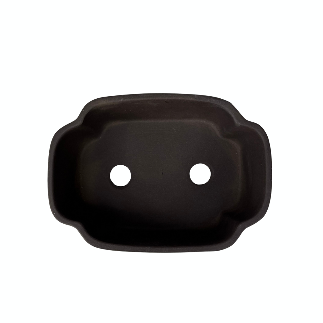 Bonsai pot unglazed mokko 21cm