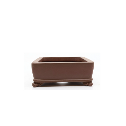 Bonsai pot ongeglazuurd rechthoekig 20cm