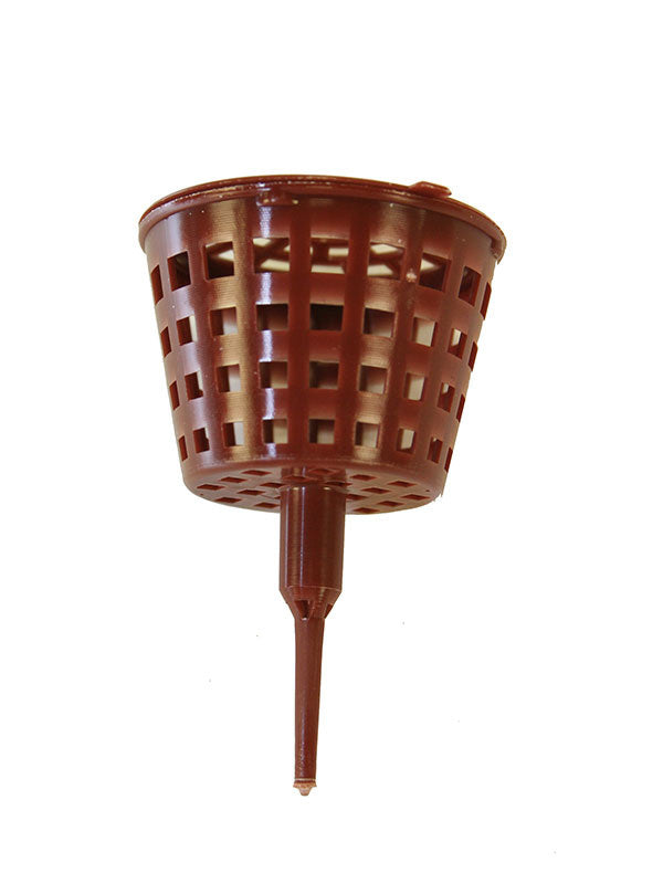 Bonsai mestkorfjes op een pin met deksel small 3.8cm - (10 stuks)