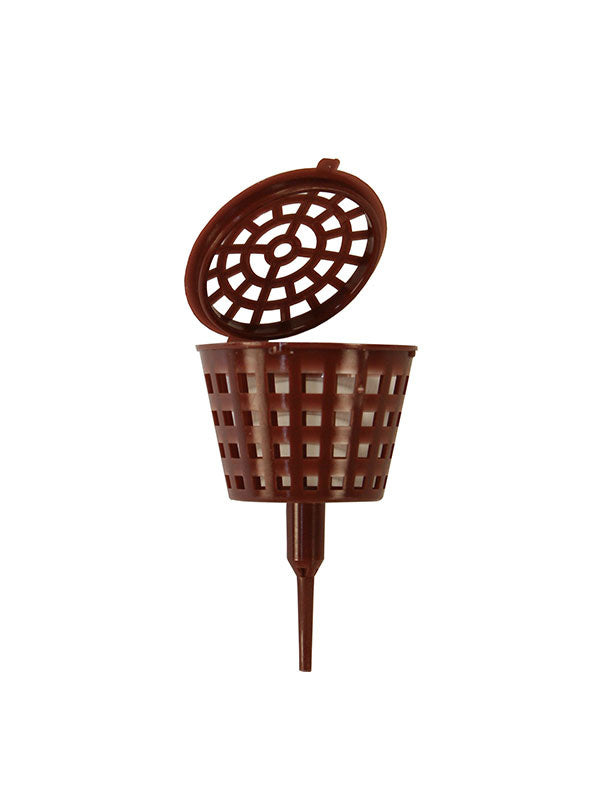 Bonsai mestkorfjes op een pin met deksel small 3.8cm - (10 stuks)