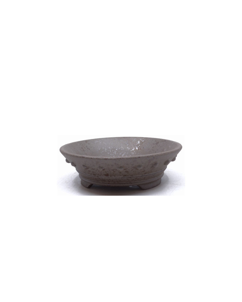 Bonsai pot ongeglazuurd rond 16cm