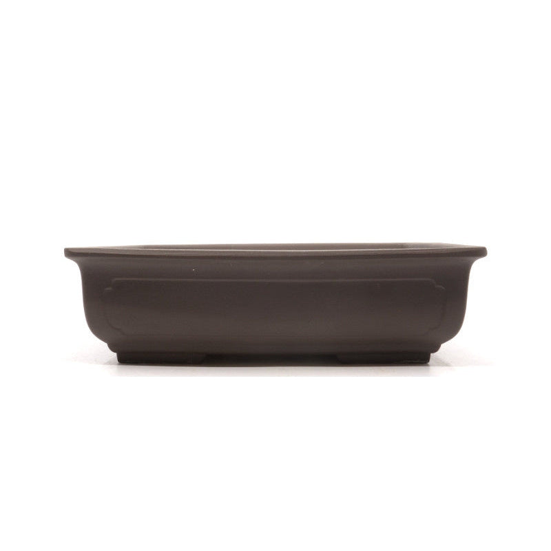 Bonsai pot unglazed rectangle 28cm