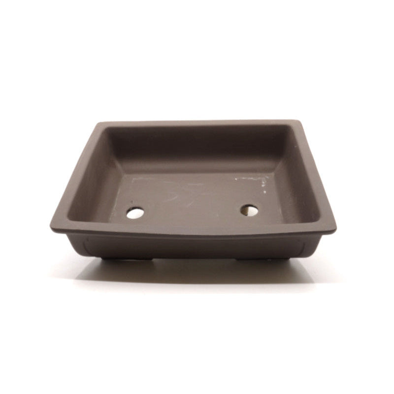 Bonsai pot ongeglazuurd rechthoek 28cm