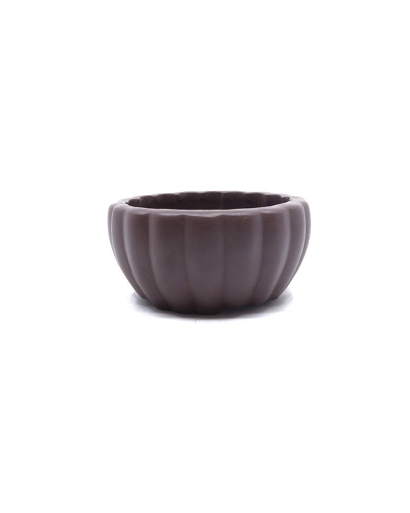 Bonsai pot Yixing ongeglazuurd Chrysanten 15cm
