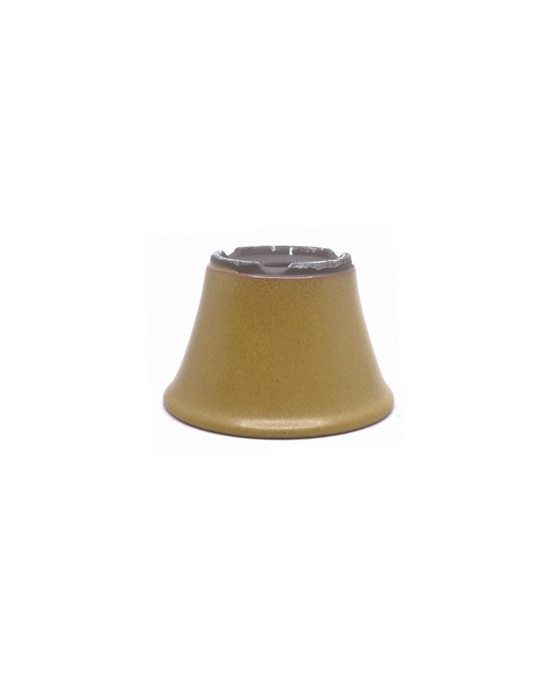 Bonsai pot semi-cascade rond oker 12cm 