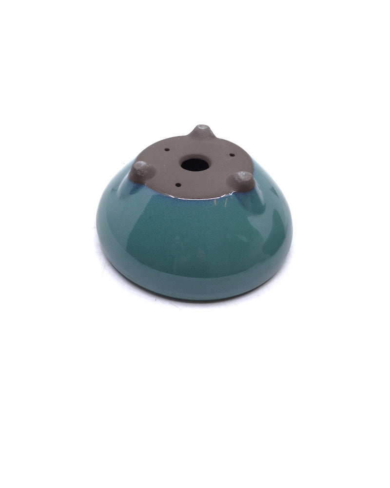 Bonsai pot groen rond 16cm