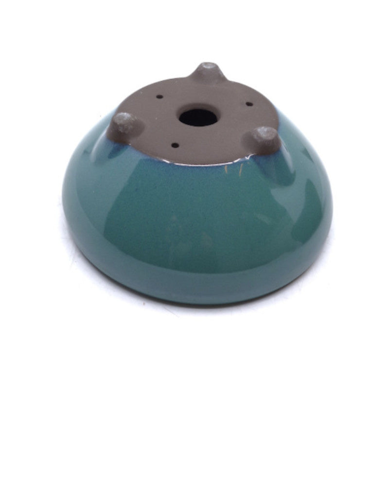 Bonsai pot groen rond 24cm