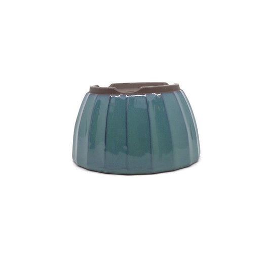 Bonsai pot, green chrysanthemum, 12cm