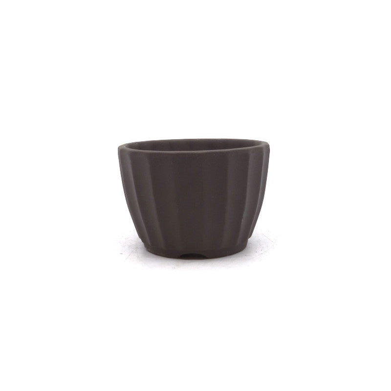 Shohin Bonsai pot unglazed chrysanthemums 10 cm