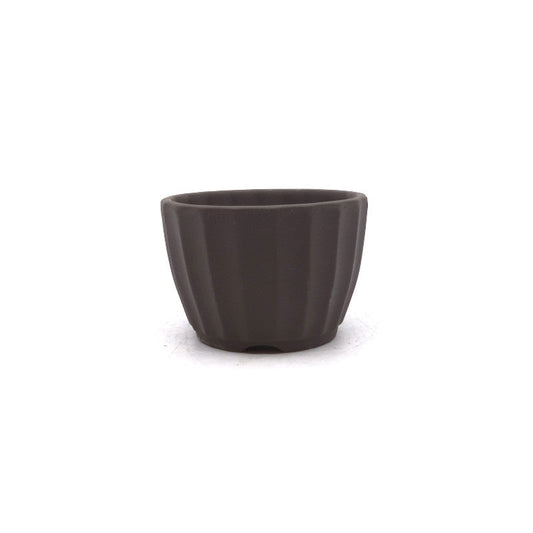 Shohin Bonsai pot unglazed chrysanthemums 10 cm