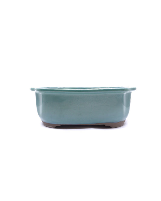 Bonsai pot groen mokko 25 cm