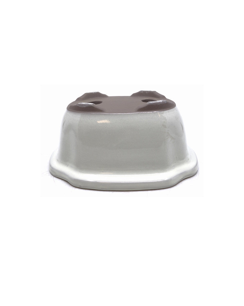 Bonsai pot cream mocha 20cm