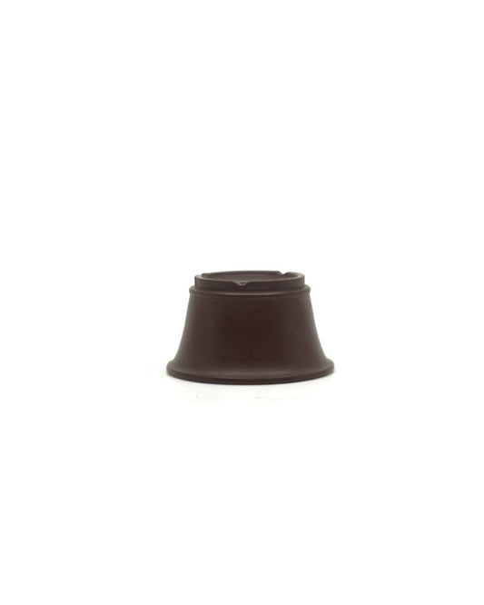 Shohin bonsai pot Yixing unglazed round 8cm