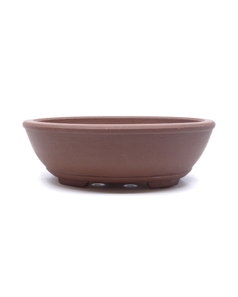 Bonsai pot unglazed oval 31 cm