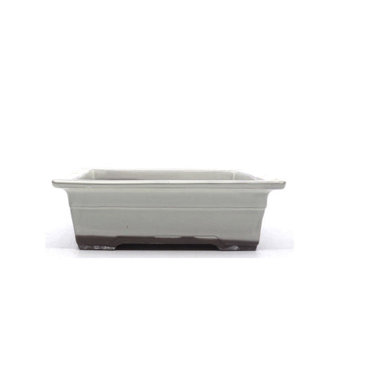 Bonsai pot creme rechthoekig 18cm