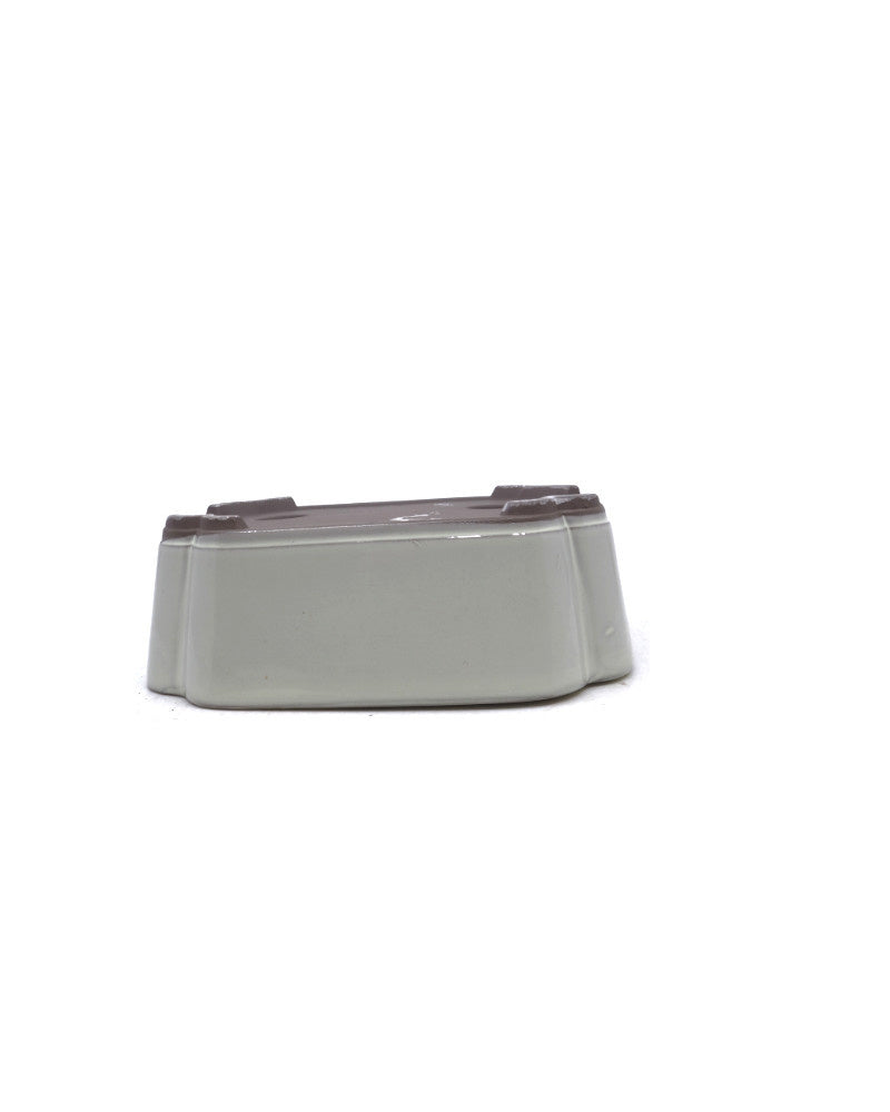 Bonsai pot cream lotus 18cm