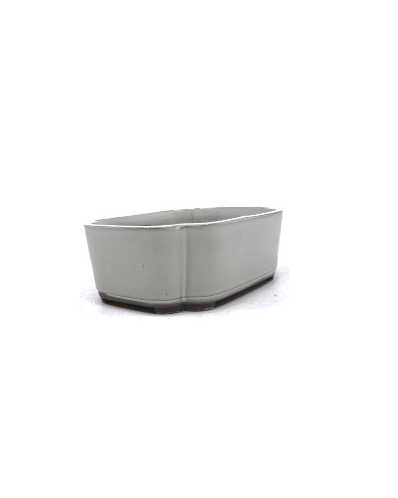 Bonsai pot cream lotus 18cm