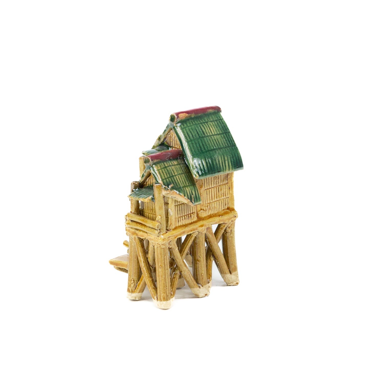 Handmade bonsai ornament traditional house