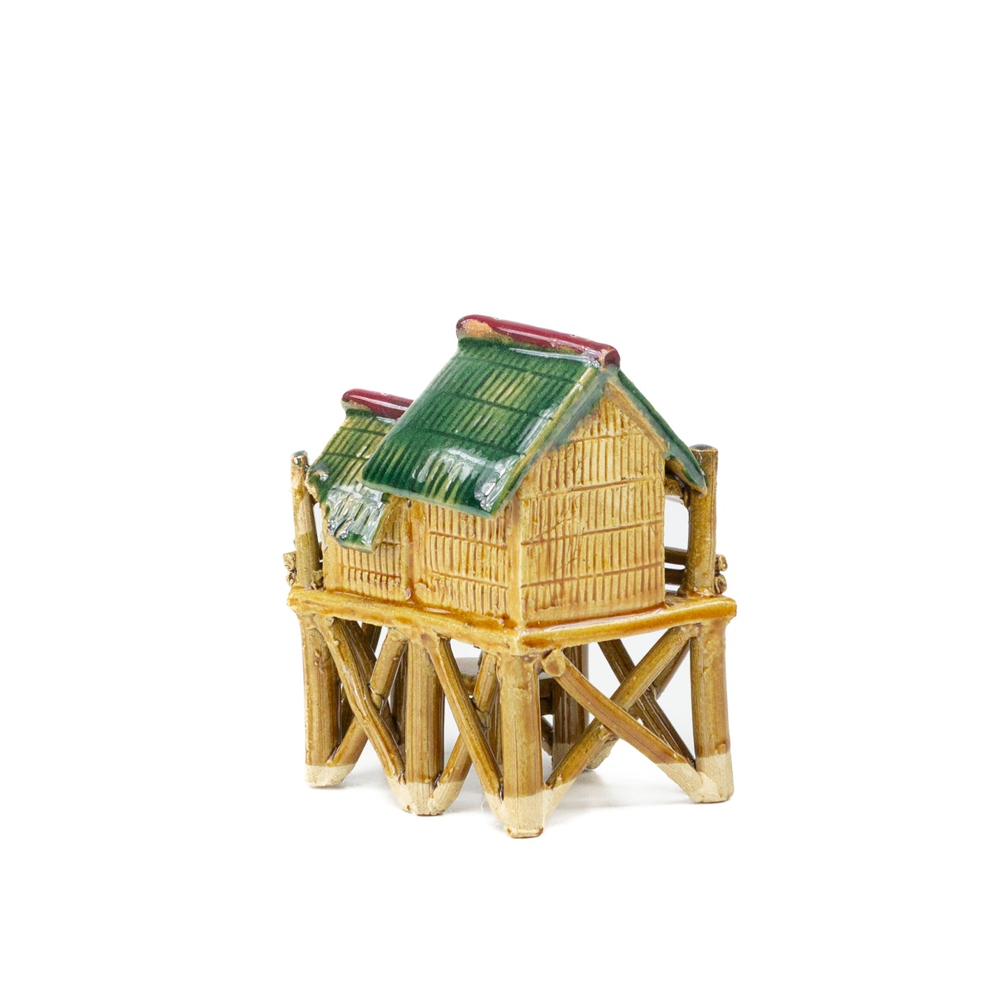 Handmade bonsai ornament traditional house