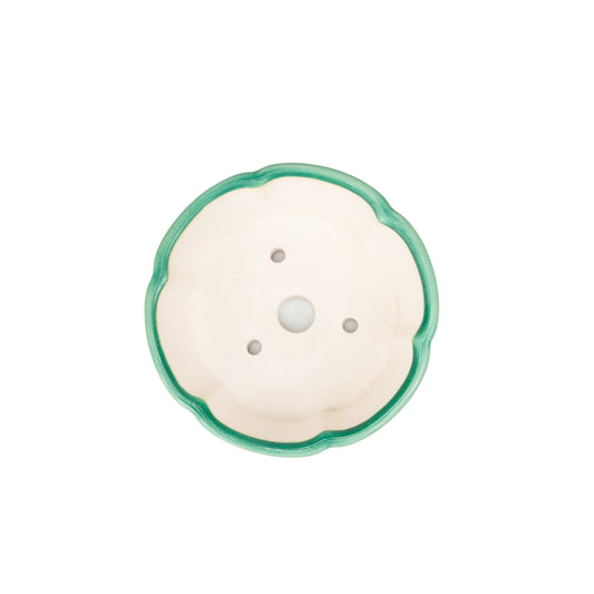 Bonsai Yixing pot green lotus 12cm