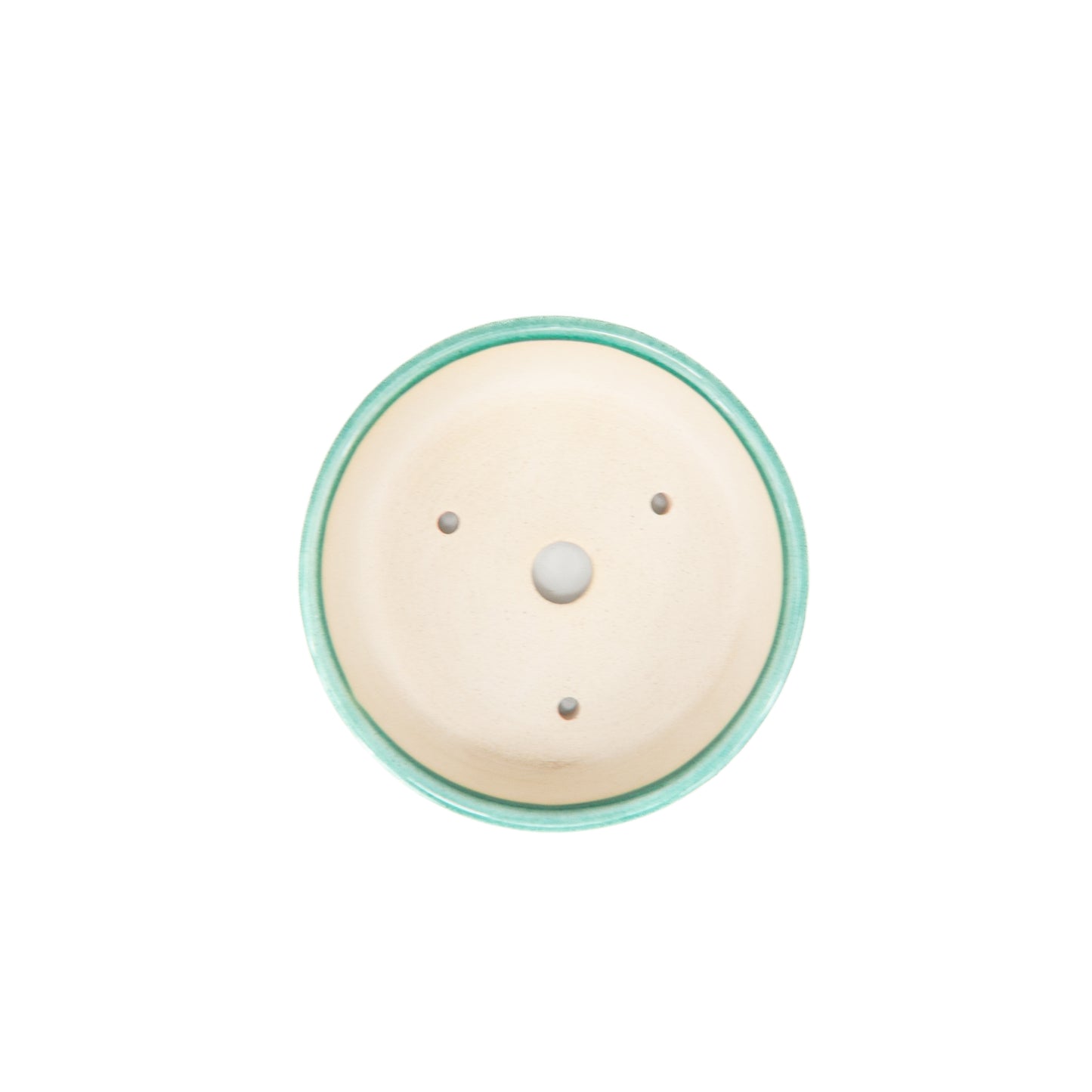 Bonsai Yixing pot green drum 12cm