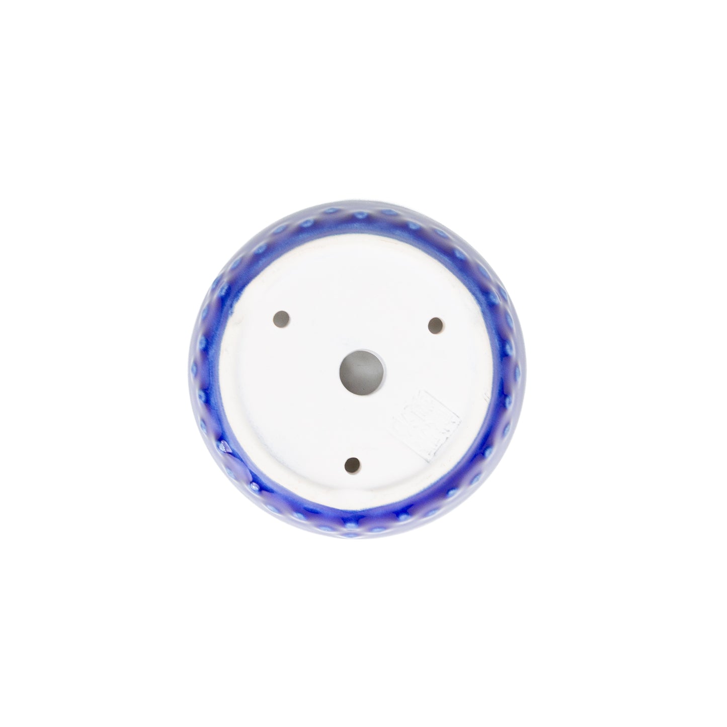 Bonsai Yixing pot blue drum 12cm