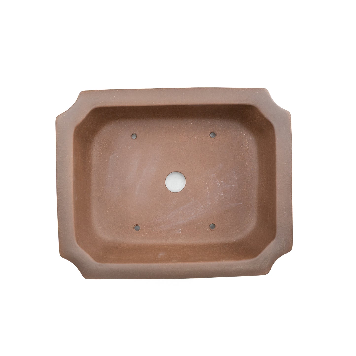 Bonsai Yixing pot unglazed rectangle 31cm