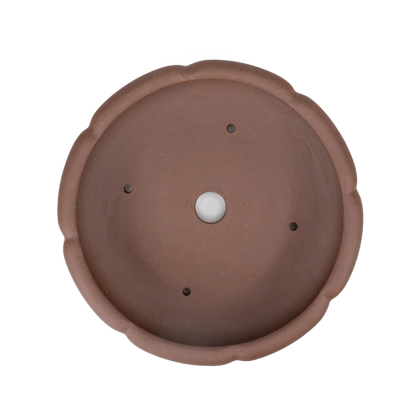 Bonsai pot ongeglazuurd chrysanten rond 30cm