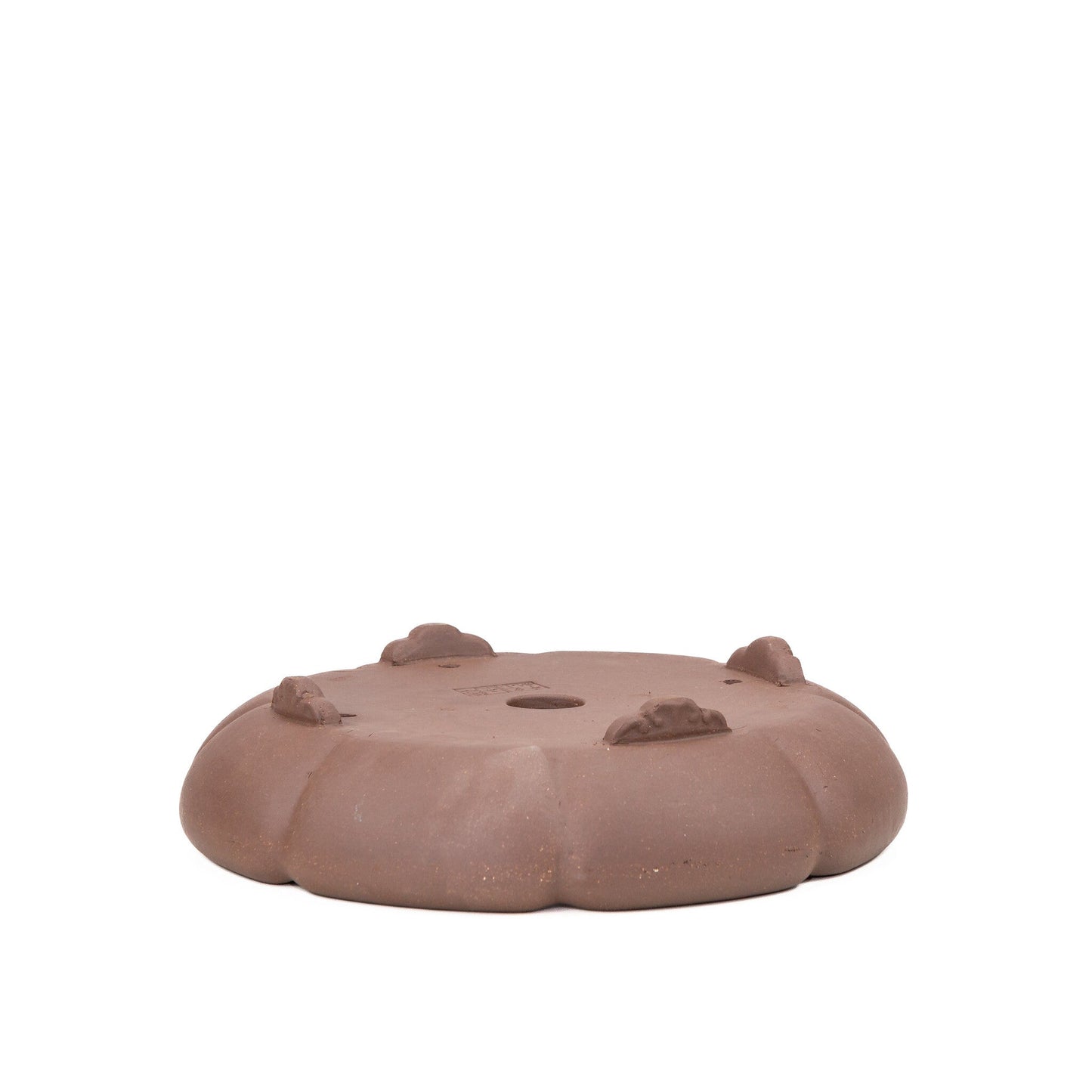 Bonsai pot ongeglazuurd chrysanten rond 30cm