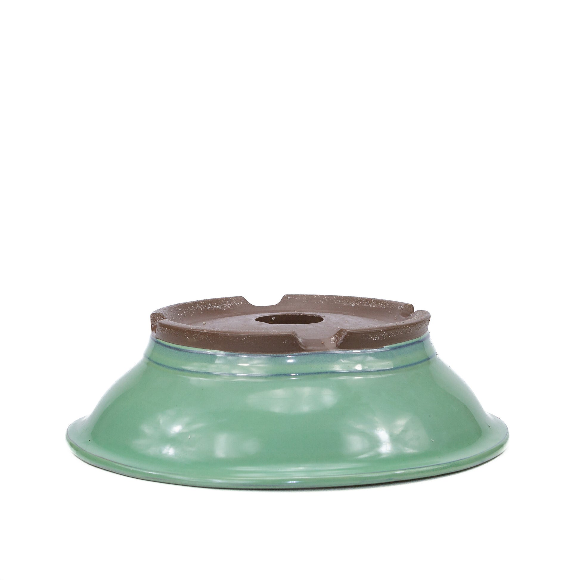 Bonsai pot groen rond 36cm