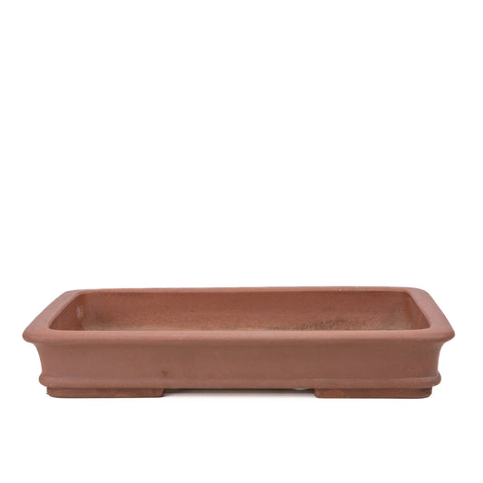 Bonsai pot ongeglazuurd rechthoek 40cm 