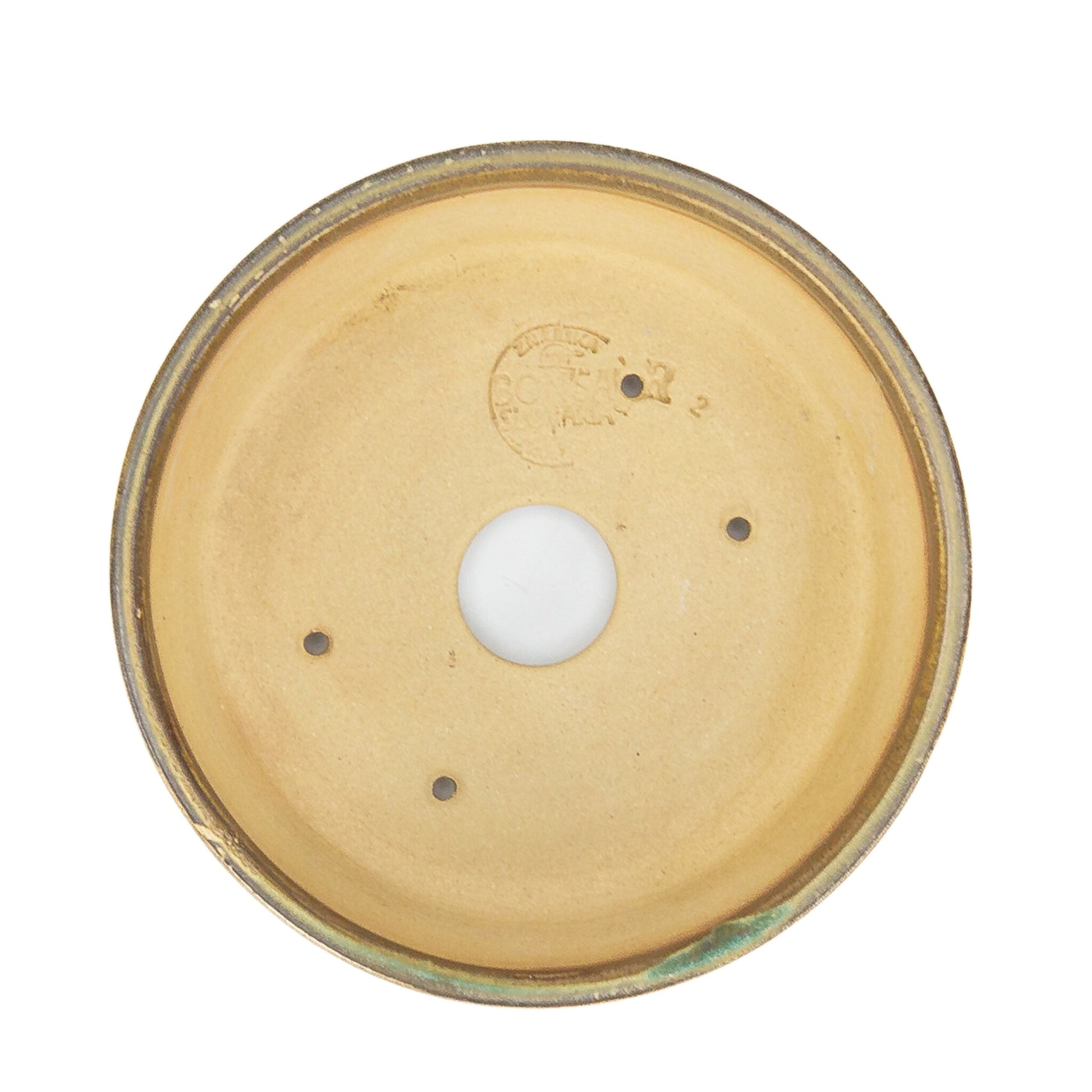 Bonsai pot bruin mat rond 13cm