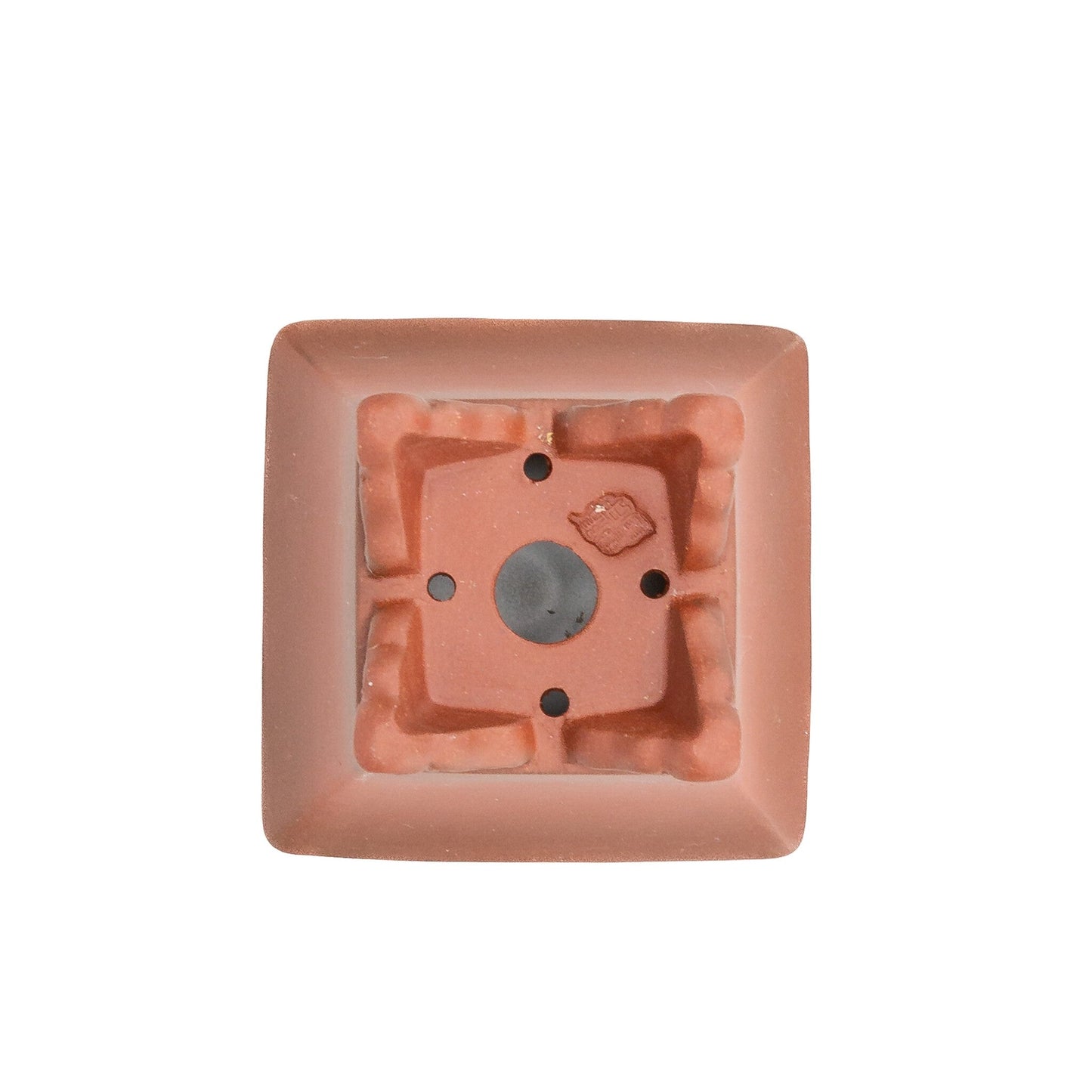 Shohin bonsai pot Yixing ongeglazuurd rechthoek 10cm