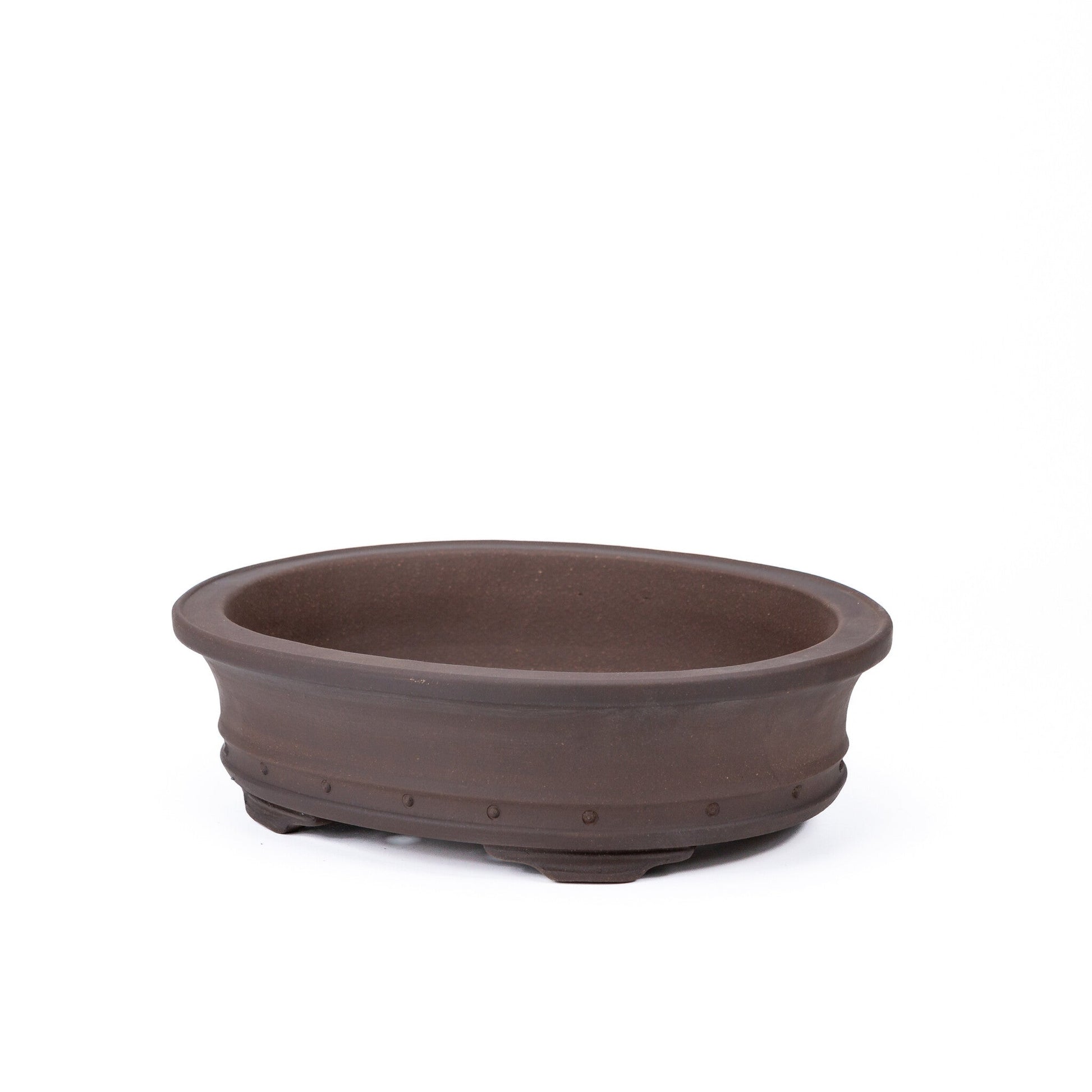 Bonsai pot ongeglazuurd ovaal 35cm