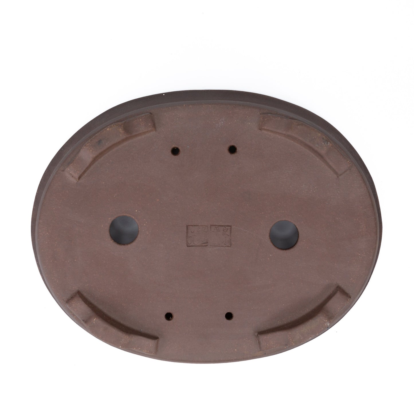 Bonsai pot ongeglazuurd ovaal 35cm