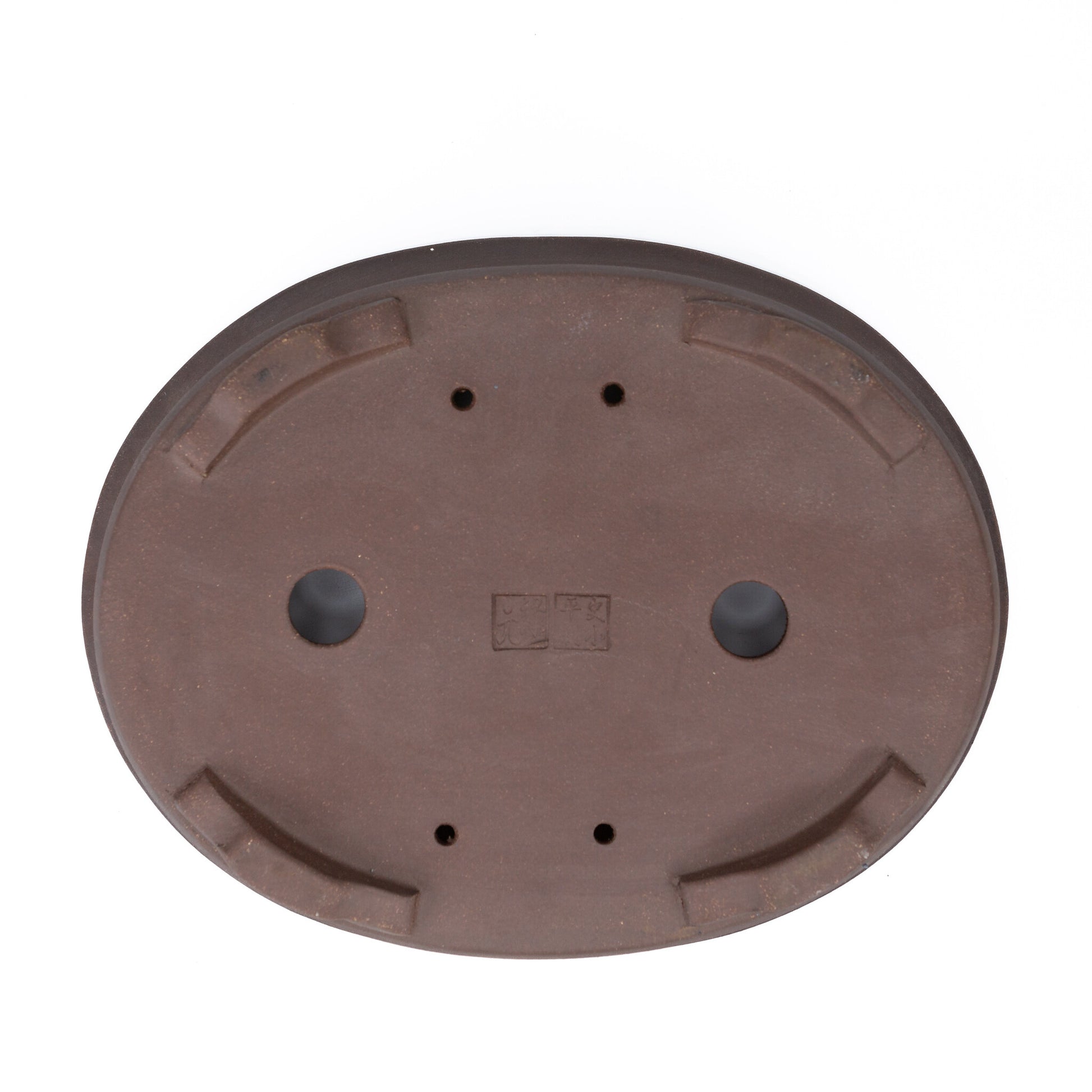 Bonsai pot ongeglazuurd ovaal 35cm