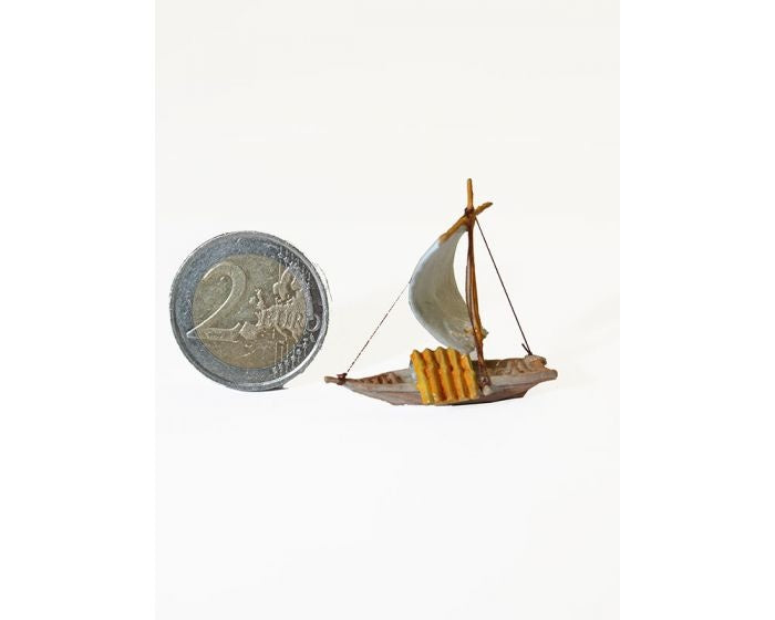 Bonsai Tenpai / Boat single sail (hand-painted)