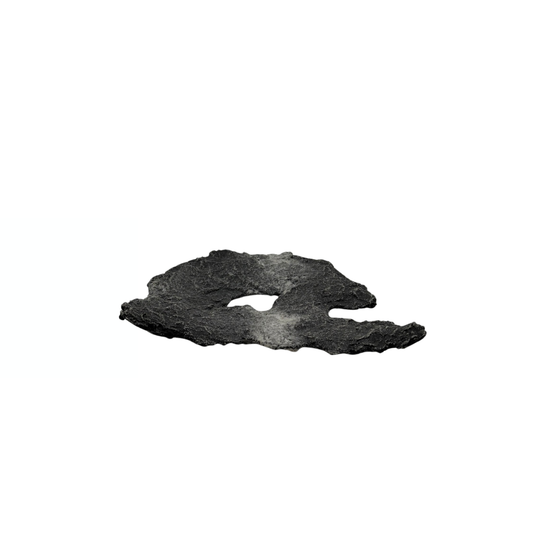 Bonsai slab grey with light grey accents 17cm