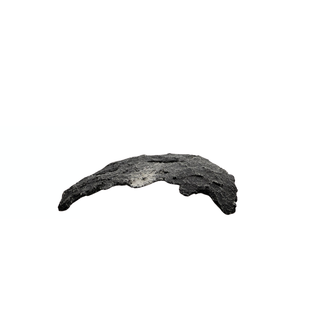 Bonsai slab grey with light grey accents 17cm