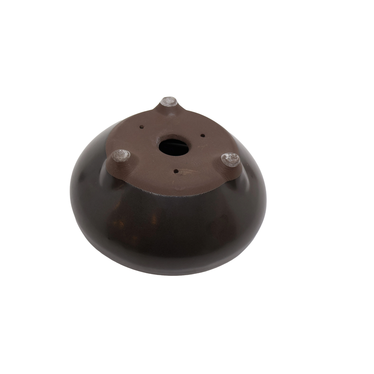 Bonsai pot matte zwart rond 19cm