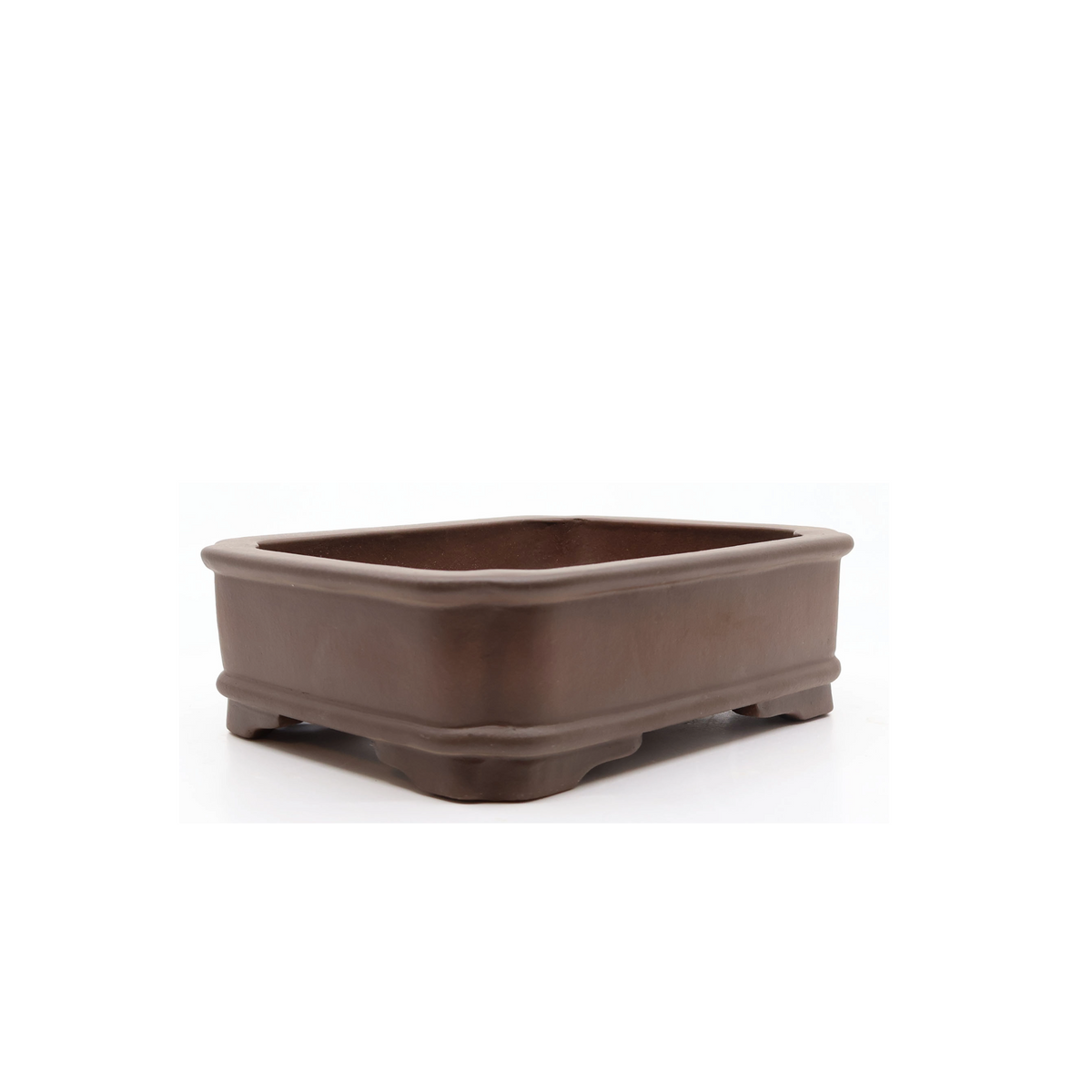 Bonsai pot ongeglazuurd rechthoekig 20cm
