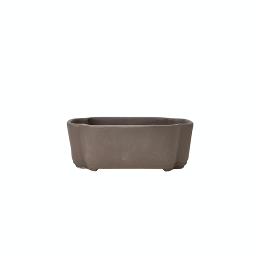 Bonsai pot unglazed mokko 16cm