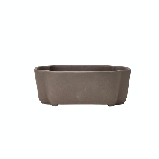 Bonsai pot unglazed mokko 21cm