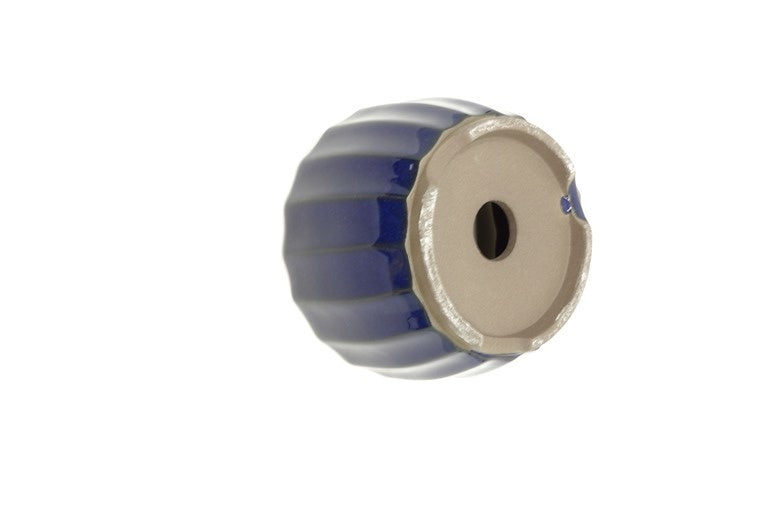 Bonsai pot donker blauw chrysanten 12cm