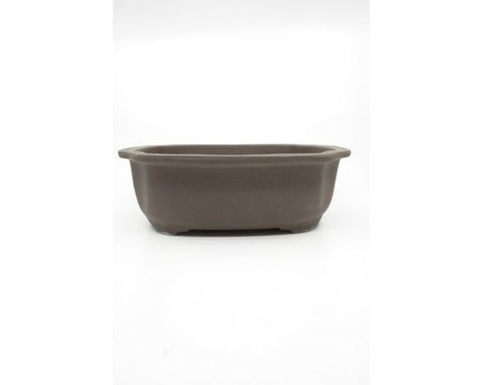 Bonsai pot ongeglazuurd mokko 25cm